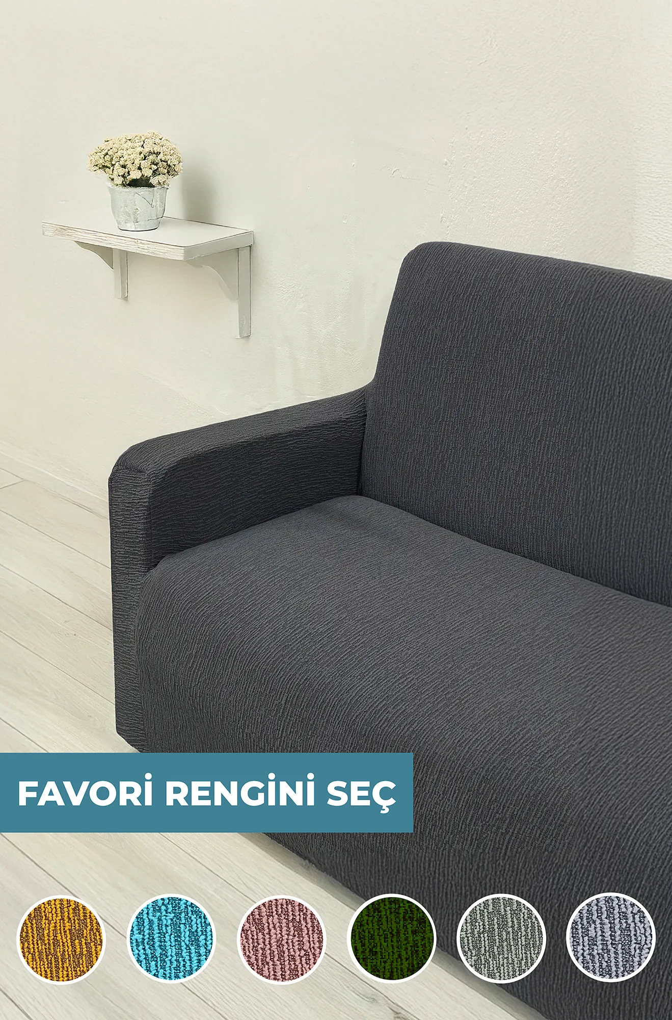 Maxi Üçlü - Antrasit 1